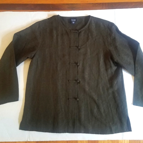 Eileen Fisher Tops - Eileen Fisher silk button front top